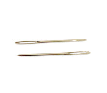 Load image into Gallery viewer, Hairy Pony Stainless Steel Plaiting Needles x2