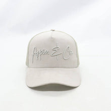 Load image into Gallery viewer, Aspin & Co Suede Luxury Cap