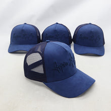 Load image into Gallery viewer, Aspin & Co Suede Luxury Cap
