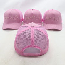 Load image into Gallery viewer, Aspin & Co Suede Luxury Cap