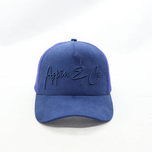 Load image into Gallery viewer, Aspin & Co Suede Luxury Cap