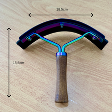 Load image into Gallery viewer, Hairy Pony Mini Rainbow Sweat Scraper