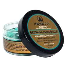 Load image into Gallery viewer, Beeswax BLUE Balls® Hoof Wall Crevice Wax
