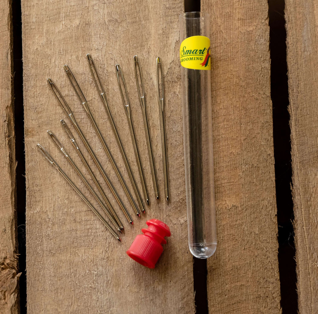 Blunt ended Plaiting Needles - 9 Pack